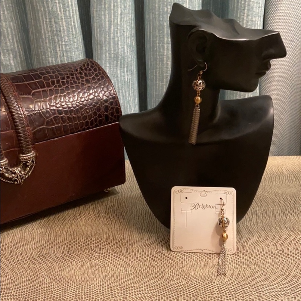 Reduced Price! NWOT Brighton Elora French Wire Tassel Earrings